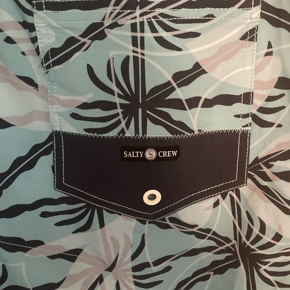 Salty Crew Tropical Patterned Swim Shorts - Picture 6 of 8